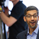 File photo of Google’s chief executive Sundar Pichai in Brussels on Jan. 20, 2020.